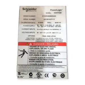 Schneider Electric ION7330 Power Logic