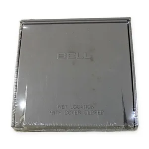Bell Outdoor 5043-0 Rayntite Two-Gang Device Cover