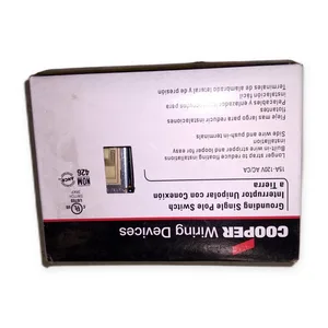Cooper Ivory Grounding Switch