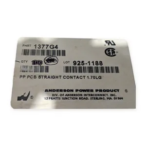 Anderson Power 1377G4 Powerpole PCB Straight Contact