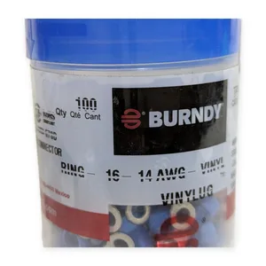 Burndy TP146 Vinylug Insulated Ring Terminal