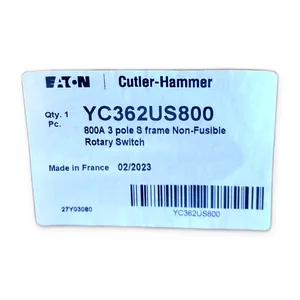 Cutler-Hammer YC362US800 NON FUSIBLE G-FRAME