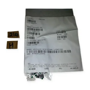 Chicago Miniature 5602F5-5V Green LED Indicator T-1 PCB