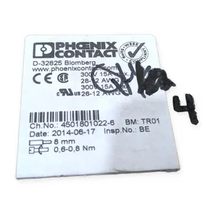 Phoenix Contact 5-TG Disconnect Terminal Block