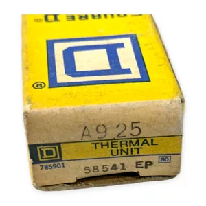 Square D A9.25 Relay Motor Heater Element