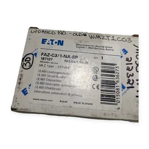 Eaton FAZ-C3/1-NA-SP 167127 Miniature Circuit Breaker