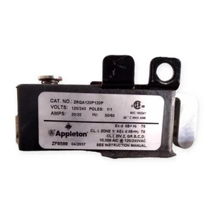Appleton ZRQA120P120P Explosionproof GFCI Breaker