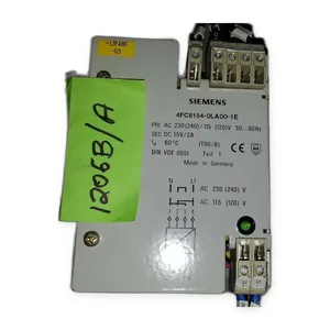 Siemens 4FC8154-0LA00-1E Power Supply