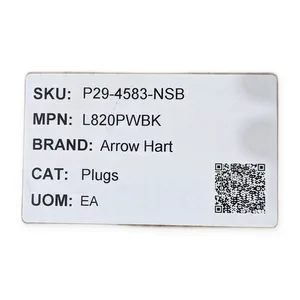 Arrow Hart L820PWBK Lock Watertight Plug