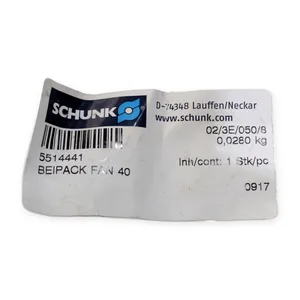 Schunk 5514441 Beipack FAN