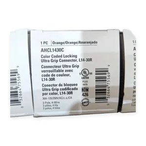 Eaton AHCL1430C ORANGE Ultra Grip Connector
