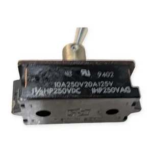 Toggle Switch 10A 250V 20A 125V 1-1/2HP 250VDC 1HP 250VAC Panel Mount Control