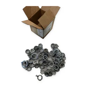 Lot Unbranded Conduit Knockout Seals Locknuts Bushings Mixed Electrical Fittings