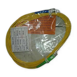 Fiber Optic SC APC ST Singlemode Patch Cord Pre-Built Rack Industrial Network
