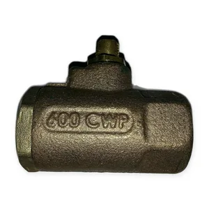 Brass Ball Valve 600 CWP NPT Threaded Shut-Off Water Gas Oil New Open Box