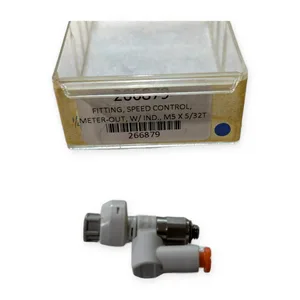 SMC AS1301F-M5 Meter-Out Pneumatic Flow Valve