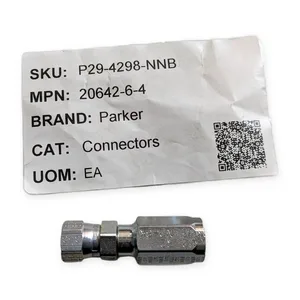 Parker 20642-6-4 Hydraulic Hose Connector Fitting