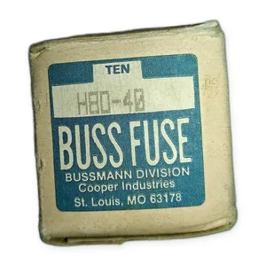 Bussmann H80-40 Cartridge Fuse – actual item, photo 1 of 2