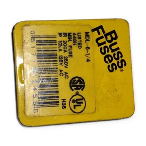 Bussmann MDL-6-1/4 Fuse
