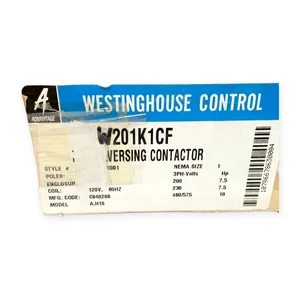 Westinghouse W201K1CF Advantage Contactor