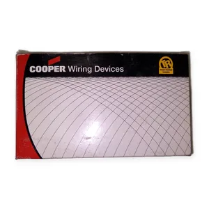 Cooper TR817V-BOX Ivory Single Receptacles