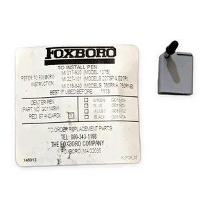 Foxboro G0114SW Red Center Chart Recorder