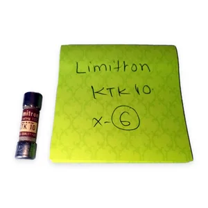 Bussmann KTK-10 Limitron Acting Fuse – actual item, photo 1 of 4