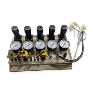 31-003985A 5 Station Pressure Regulator Gauge Panel Manifold OEM