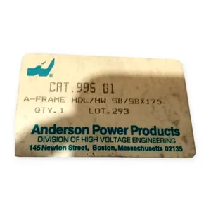 Anderson Power Kit SB SBX 175 Battery Connector