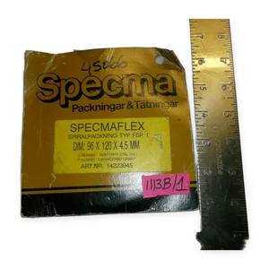 Specmaflex FSP 1 Manhole Gasket Specma Seals Industrial Boiler O-Ring Sealing