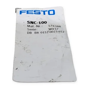 Festo SNC-100 Swivel Flange Mount Cylinder – actual item, photo 1 of 7