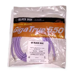 Black Box EVNSL631-0010 Cat6 UTP Stranded Patch Cable