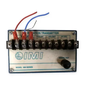IMI 689 Series Vibration Transmitter 4-20mA Output 24VDC Industrial Monitoring