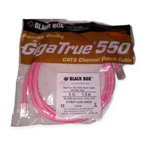 Black Box EVNSL626-0005 550 CAT6 Channel Patch Cable