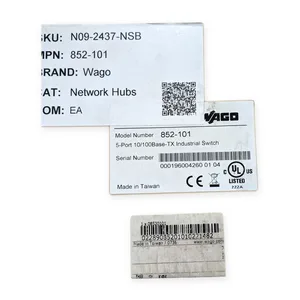 WAGO 852-101 1 Industrial Switch – actual item, photo 1 of 7