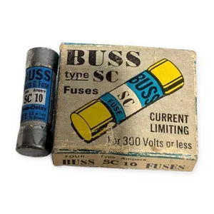 Bussmann SC-10 Class Time Delay Fuse – actual item, photo 1 of 3