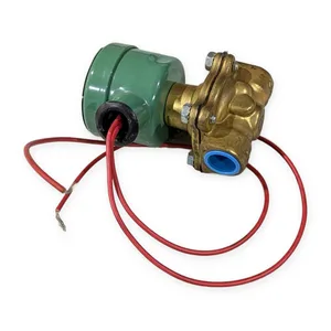 ASCO 8211C34 Red Hat Brass Solenoid Valve