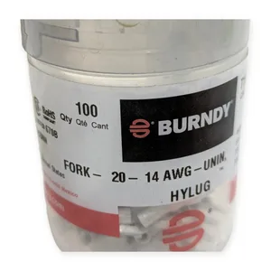 Burndy T148F Uninsulated Fork Spade Terminal