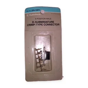 Radioshack DB9 Crimp-Type Connector