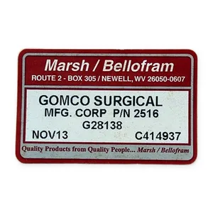 Marsh 2516 G28138 089496 Ucnut Vacuum Gauge