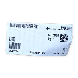 Franklin Fueling 85400 Drain Valve