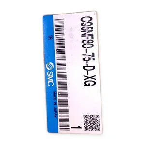 SMC C95NF80-75-D-XG ISO Tie Rod Air Cylinder – actual item, photo 1 of 3