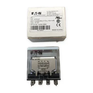 Eaton D7PF4AT 4 PDT Power Relay
