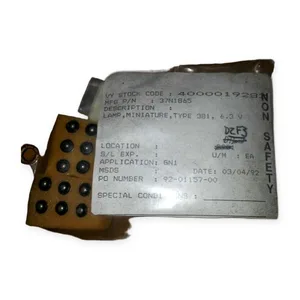 Lamp Miniature 381 6.3V,,,, 4 Bulbs PER Lot