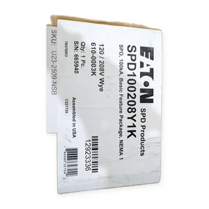 Eaton SPD100208Y1K SPD Basic Package NEMA1 Seal