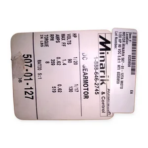 Minarik 507-01-127 Electric Motor