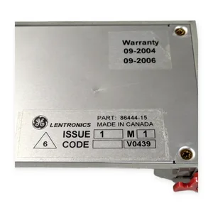 General Electric 86444-15 Frequency E&M Unit Module Card