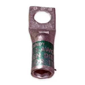 Burnty YA1CL4 1 AWG Copper Compression Lug – actual item, photo 1 of 5
