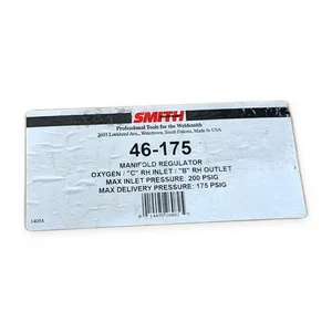 Smith 46-175 Oxygen BDF Manifold Regulator