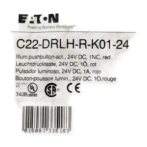 Eaton C22-DRLH-R-K01-24 Pushbutton